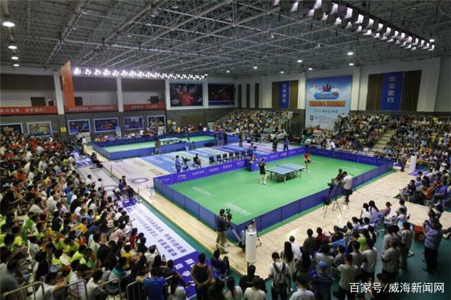 中国乒乓球协会训练基地、青少年培训基地在威海南海新区揭牌